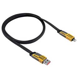 Akyga USB kabel 1 m šedá AK-USB-57
