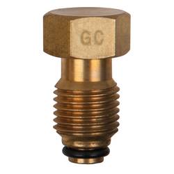 KS Tools 150.2344 Uzavírací adaptér M14x1,5 s vnějším závitem a šestihran 16 mm s těsnicím kroužkem