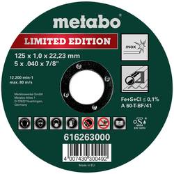 Metabo 616263000 řezný kotouč rovný 125 mm 100 ks Nerezová ocel