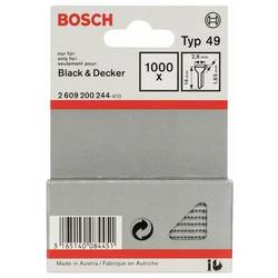 Jehla do sponkovačky, typ 49 - 2,8 x 1,65 x 14 mm 1000 ks Bosch Accessories 2609200244 Rozměry (d x š) 14 mm x 2.8 mm