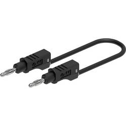 Electro PJP 2112-CD1-100N měřicí kabel banánková zástrčka 4 mm 100 cm černá 1 ks