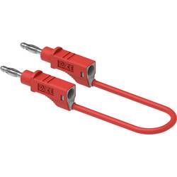 Electro PJP 2112-CD1-100R měřicí kabel banánková zástrčka 4 mm 100 cm červená 1 ks