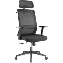 SpeaKa Professional otočná kancelářská židle SP-MOC-001 černá SP-13497412 1 ks
