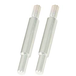 Rundaadaptér, 6 mm, sada 2 ks, pochromovaný KS Tools 450.0182