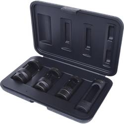 KS Tools 455.0030 Sada nástrčných hlavic s dieselovým vstřikovače 1/2, 4 ks
