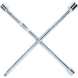 Křížový klíč na kola pro osobní vozy,1/2„x17x19x21mm KS Tools 518.1153