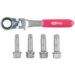 KS Tools 918.3500 Speciální sada nástrčných klíčů 1/2 pro brzdové třmeny, 5 ks