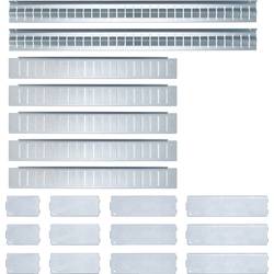 KS Tools 875.9940 Sada dělicích příček pro zásuvky list 23 díly