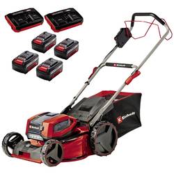 Einhell Professional GP-CM 36/47 S Li BL (4x4,0Ah) akumulátor Akumulátorová sekačka vč. 2. Nabíječka Twincharger, Vč. 4 akumulátorů 4.0 Ah šířka sekání 47 cm