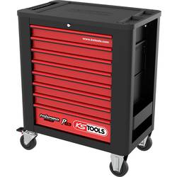 KS Tools 8731008 dílenský vozík ocelový plech Barva: černá, červená