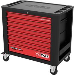 KS Tools 8732008 dílenský vozík ocelový plech Barva: černá, červená