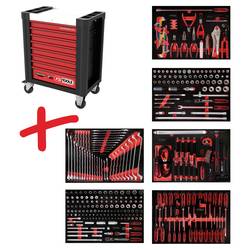 KS Tools 8106338 dílenský vozík Barva: černá, červená