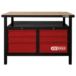 KS Tools 8650004 Pracovní stůl s 6 zásuvkami, H840 x B1200 x T600mm (š x v x h) 1200 x 840 x 600 mm