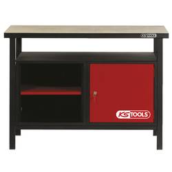 KS Tools 8650001 Pracovní stůl s 1 dveřmi, H840xB1200xT600mm (š x v x h) 1200 x 840 x 600 mm