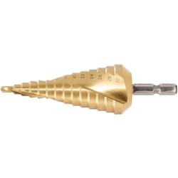 KS Tools 330.2343 HSS TiN stupňovitý vrták 4 - 12 mm 1 ks