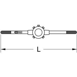 KS Tools 3310008 držák závitníků DIN 225