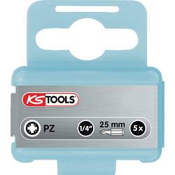 KS Tools 910.2219 9102219 křížový bit PZ 1 Ušlechtilá ocel V2A nerezové C 6.3 5 ks