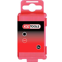 KS Tools 911.7763 bit inbus speciální ocel niklováno E 6.3 5 ks