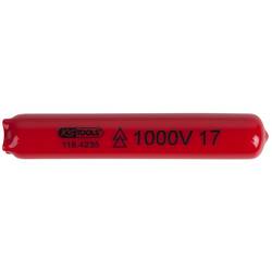 Izolovaná koncovka se svorkovou krytkou, 10 mm, délka = 100 mm KS Tools 118.4235