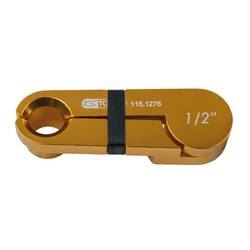 KS Tools 115.1276 Nůžky, hliníkový žlutý, 1/2