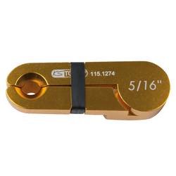 KS Tools 115.1274 Nůžky Engler, hliník gold, 5/16