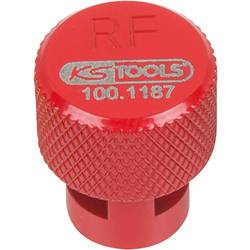 Ventilátor pro pneumatiky RDKS / TPMS, červený, přední pravý KS Tools 100.1187