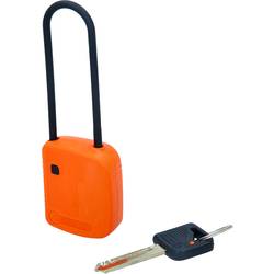 Visací zámek Absperr, oranžová, kompozitní materiál, 76 mm KS Tools 117.0221