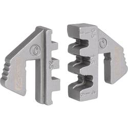 Pár krimpovacích vložek pro ploché konektory 4,8 a 6,3 mm, Ø 0,5 - 6,0 mm KS Tools 115.1417