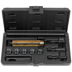 KS Tools 150.5050 Sada na opravu žhavicích svíček THREADfix, 10 x 1,25, pro žhavicí svíčky, 9 ks