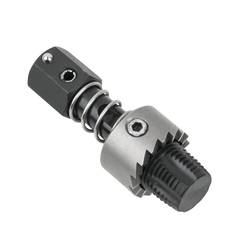 KS Tools 150.5018 Speciální závitový čistič 1/2 s integrovanou drážkovací frézkou, 18 mm