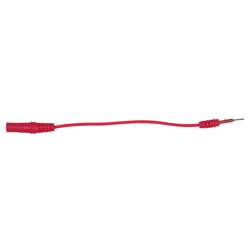 KS Tools 150.0972 propojovací kabel zásuvka 4 mm - červená 1 ks