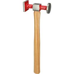 KS Tools 140.2134 Standardní kladivo karoserie, velké kulaté, hranaté, vyklenuté, 325 mm