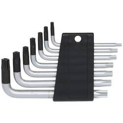 KS Tools 151.4150 TX sada klíčů T 10, T 15, T 20, T 25, T 27, T 30, T 40 7dílná