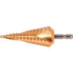 KS Tools 3302356 HSS TIN-TIP stupňovitý vrták 5 - 28 mm 1 ks