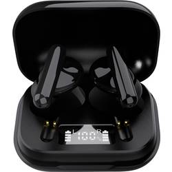 Denver TWE-38 špuntová sluchátka (In Ear) Bluetooth® černá Indikátor nabití sportovní