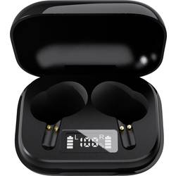 Denver TWE-38 špuntová sluchátka (In Ear) Bluetooth® černá Indikátor nabití sportovní