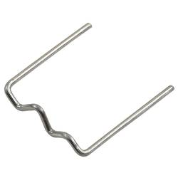 KS Tools 150.1063 Opravářské svorky ve tvaru u, legovaná ocel, Ø 0,8 mm, 50 kusů