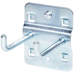 KS Tools 8600817 Dvojitý držák nářadí se svislým háčkem, Ø 6 mm, 50 mm (Ø x d) 6 mm x 50 mm 1 ks