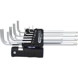 KS Tools 920.2400 inbus sada klíčů 1.5 mm, 2 mm, 2.5 mm, 3 mm, 4 mm, 5 mm, 6 mm, 7 mm, 8 mm, 10 mm 10dílná