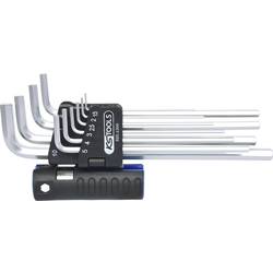 KS Tools 920.2300 inbus sada klíčů 1.5 mm, 2 mm, 2.5 mm, 5 mm, 6 mm, 7 mm, 8 mm, 10 mm 10dílná