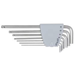 KS Tools 964.0415 inbus sada klíčů 1.5 mm, 2 mm, 2.5 mm, 3 mm, 4 mm, 5 mm, 6 mm 7dílná