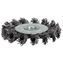 KS Tools 340.0045 Nerezový kartáč s ocelovým drátem 0,5 mm, Ø 100 mm