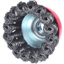 KS Tools 340.0022 Ocelový kartáč 0,5 mm, Ø 65 mm