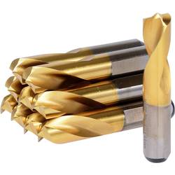 KS Tools 332.0809 Vrták svarů HSSE-TiN, Ø 8 mm, sada 10 kusů