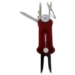 Victorinox Golf Tool 0.7052.T multifunkční nástroj počet funkcí 10 červená (transparentní)
