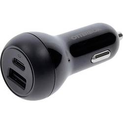 Otterbox Dobíjecí stanice pro automobily, Rychlonabíječka, USB Power Delivery (USB-PD) , USB A, USB-C®, 20 W, PPS, Power Delivery 3.0, černá