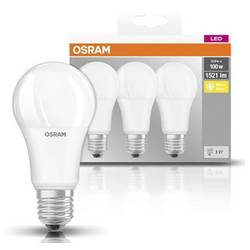 OSRAM 4058075819412 LED Energetická třída (EEK2021) F (A - G) E27 klasická žárovka 14 W = 100 W teplá bílá (Ø x d) 60 mm x 118 mm 3 ks