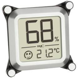 TFA Dostmann Humidore teploměr a vlhkoměr stříbrná 30.5056.54