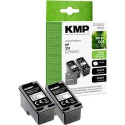 KMP Ink náhradní HP 339, C8767E kompatibilní Dual černá H25D 1023,4021