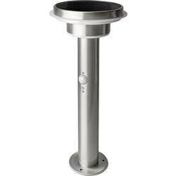 OSRAM ENDURA Style Solar 40cm Post Sensor Double Circle 6W Stainless Steel 4099854455469 venkovní nástěnné LED osvětlení 6.00 W Steel